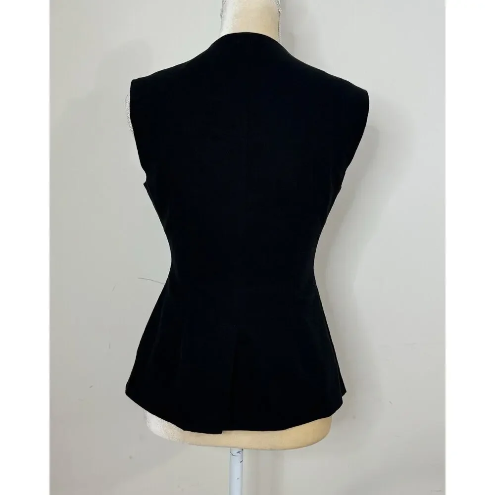 Elegant Black Women's Vest - Picture 8 of 12